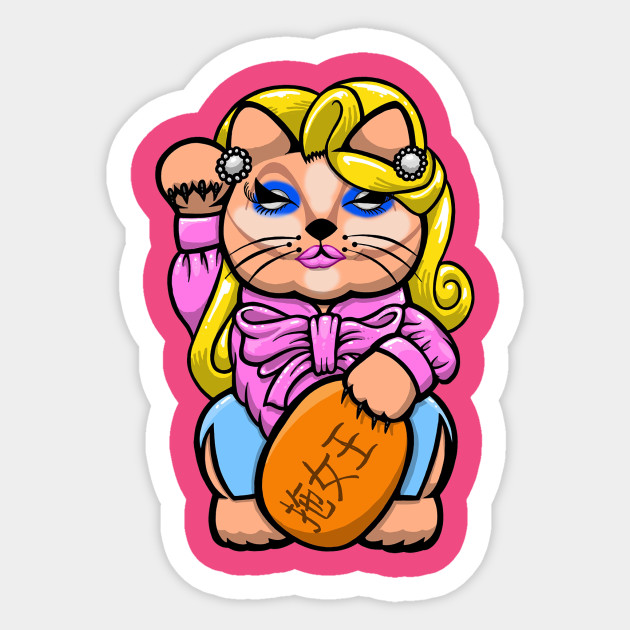 trixie Mattel lucky cat